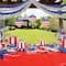 Beistle 8" Pre-Lit Patriotic Light-Up Paper Lanterns, 3ct.